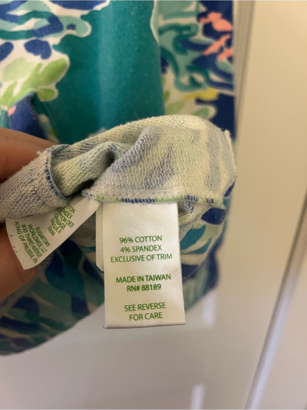 Lilly Pulitzer Skipper Popover - Wade and Sea - L - Picture 9 of 11